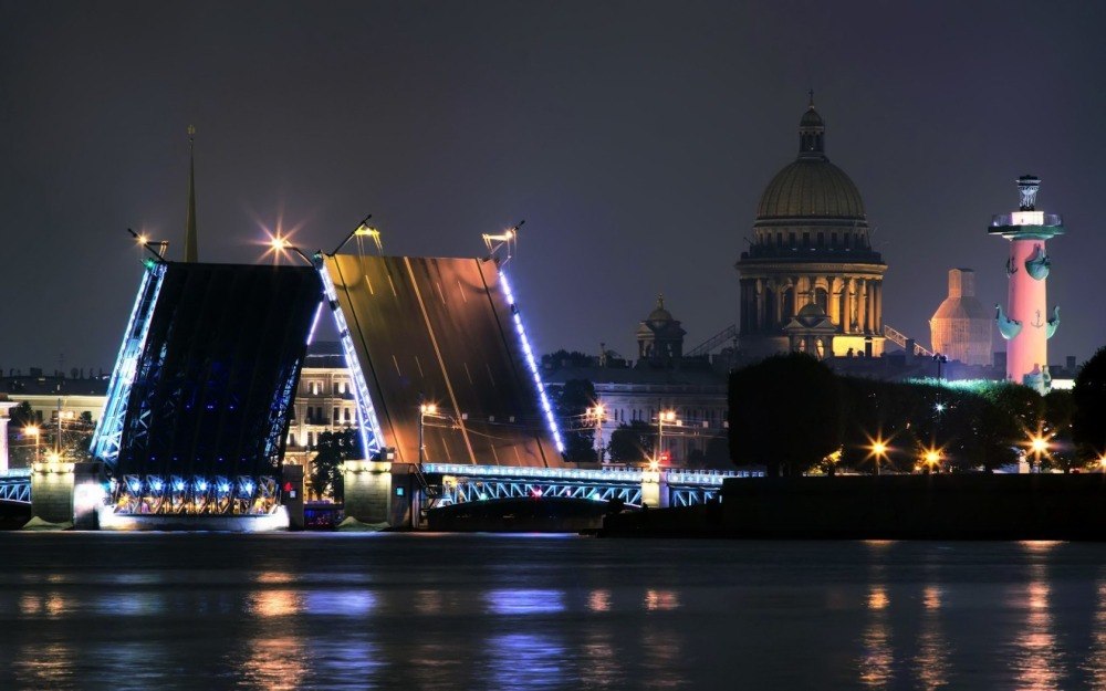 Поющие мосты в Санкт-Петербурге 2019