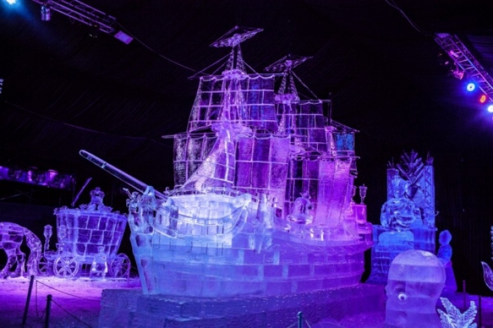 Фестиваль ледовых скульптур в Санкт-Петербурге 2018