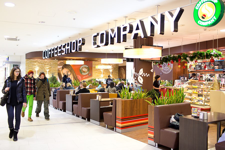 Сеть кофеен Coffeeshop Company в Санкт-Петербурге