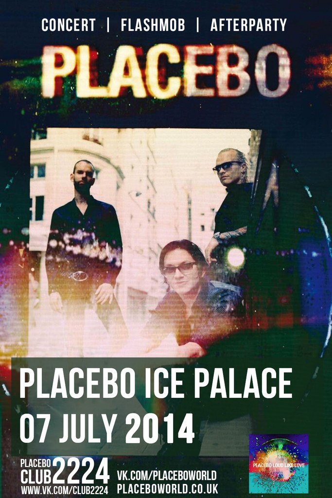 Концерт Placebo в Ледовом дворце