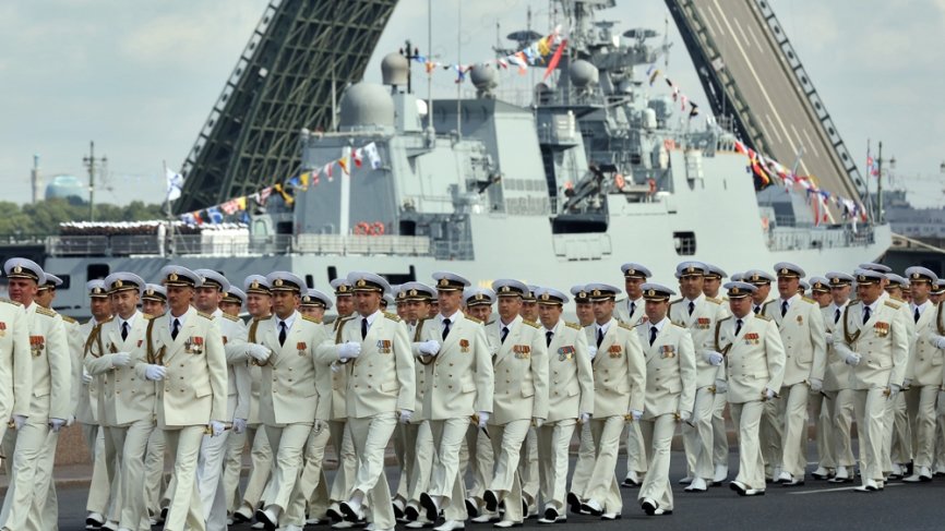 День военно-морского флота 2019 в Санкт-Петербурге